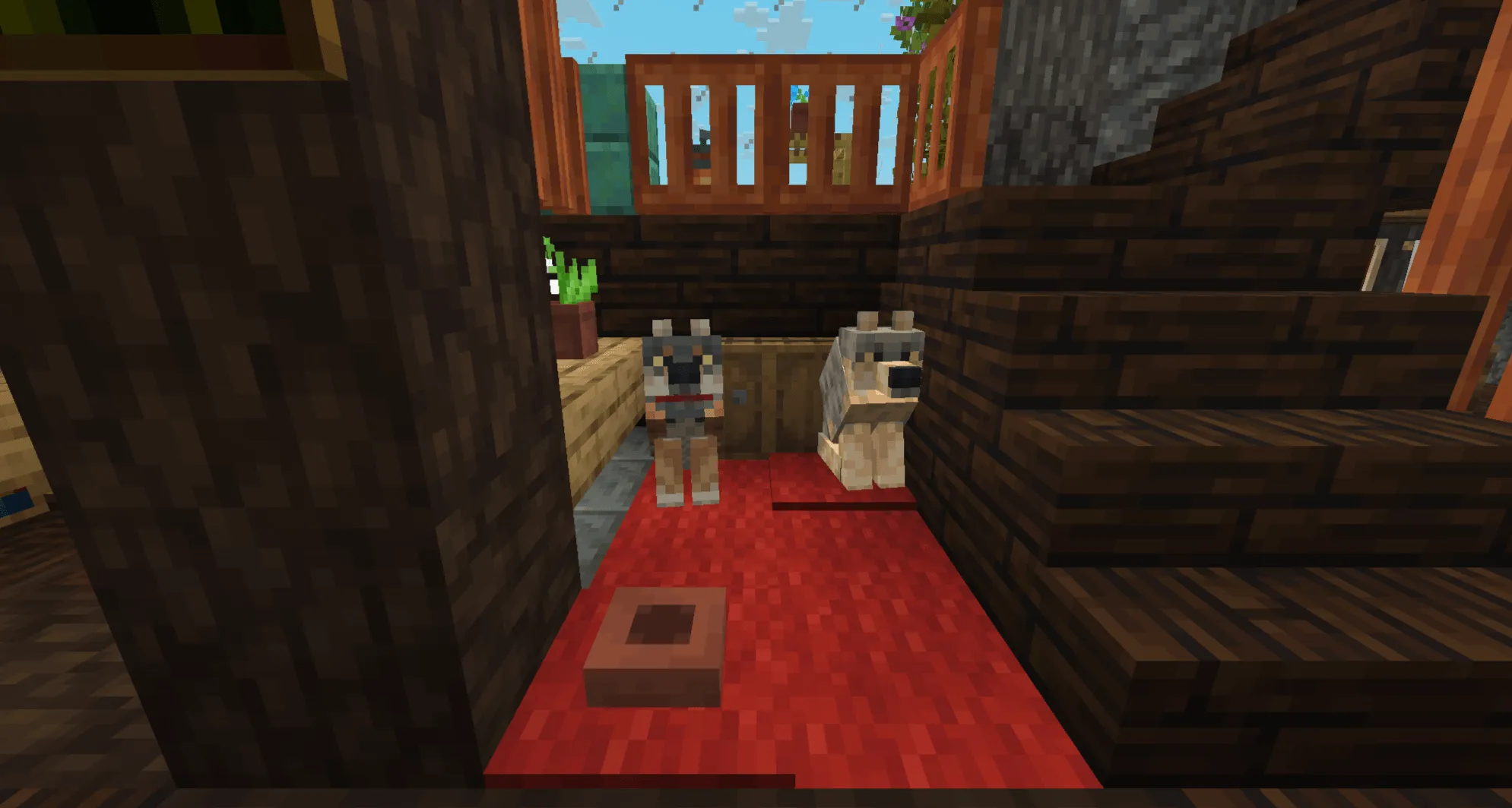 Acidul's Wolves [OPTIFINE/EMF] — скриншот 14 (Текстуры, Minecraft)