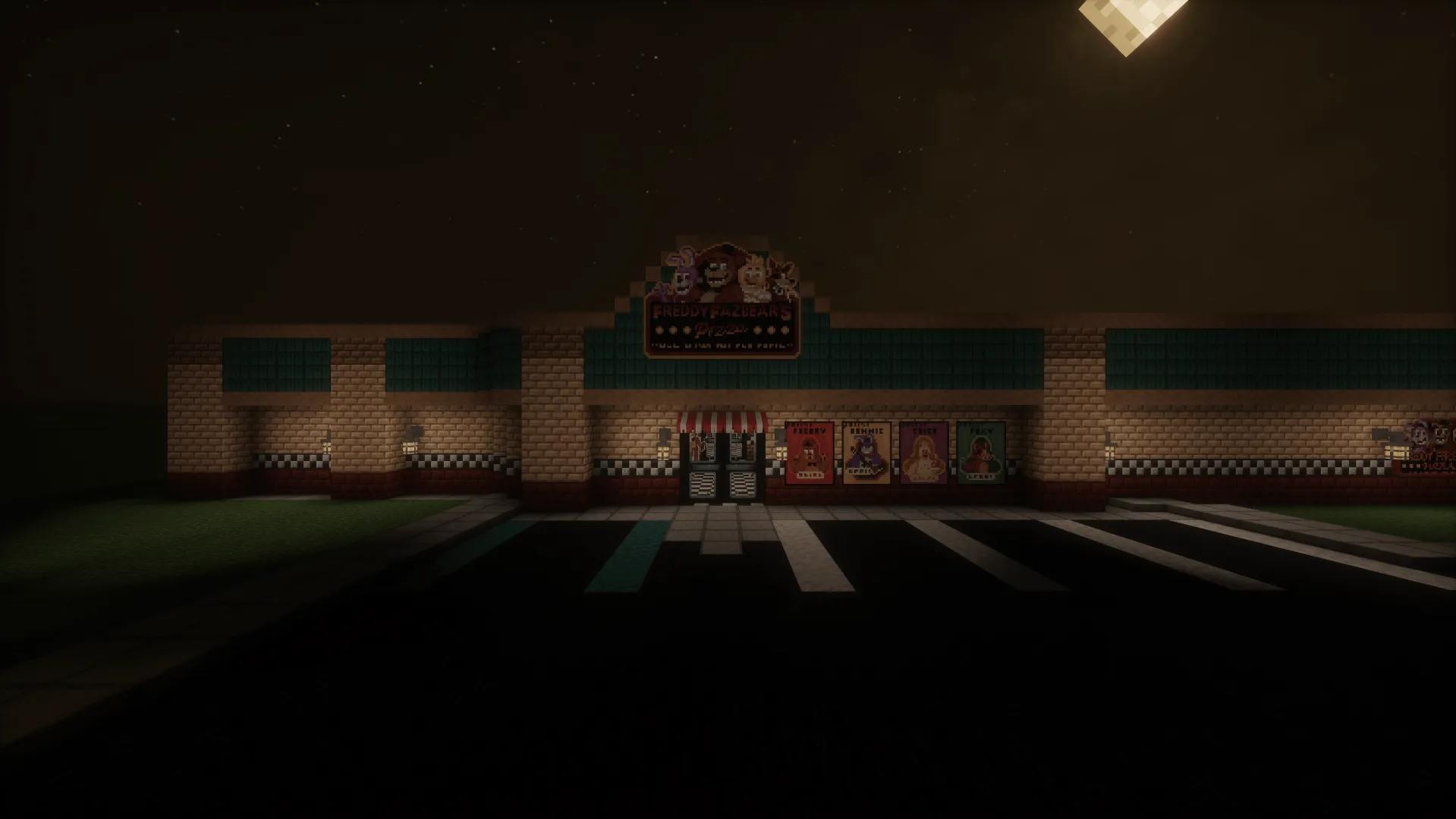 FNaF: Ultimate Universe, Карты, Minecraft