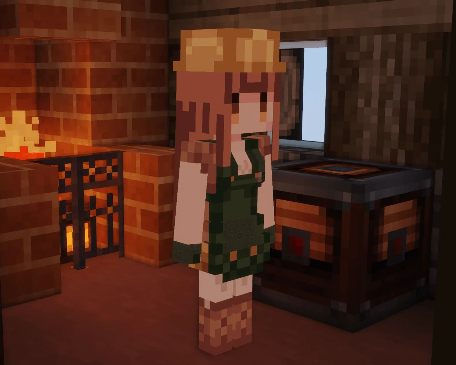 Melody's Cute Girl Villagers — скриншот 16 (Текстуры, Minecraft)
