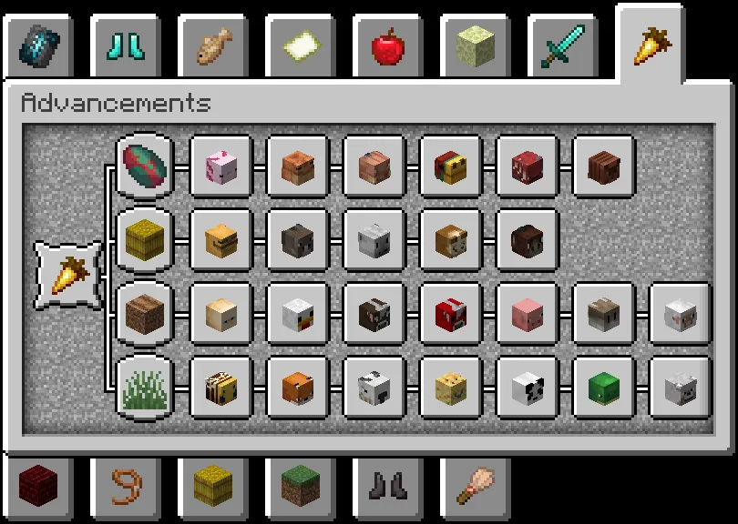 Vanilla Advancement Precisions — скриншот 2 (Кастомизации, Minecraft)
