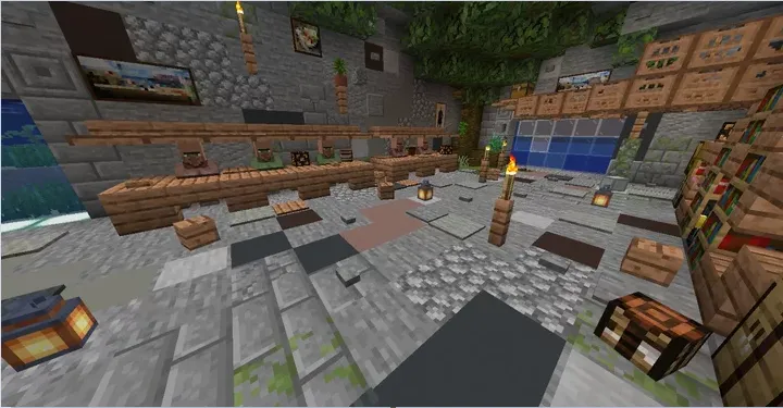 WaterBlock, Карты, Minecraft