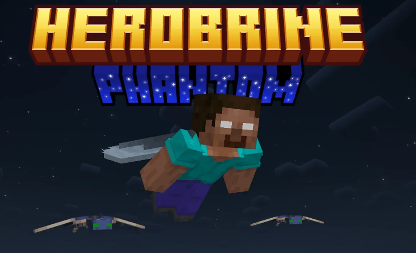 Herobrine Phantom, Текстуры, Minecraft