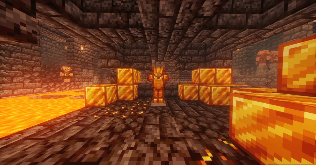 Gold Remastered, Текстуры, Minecraft