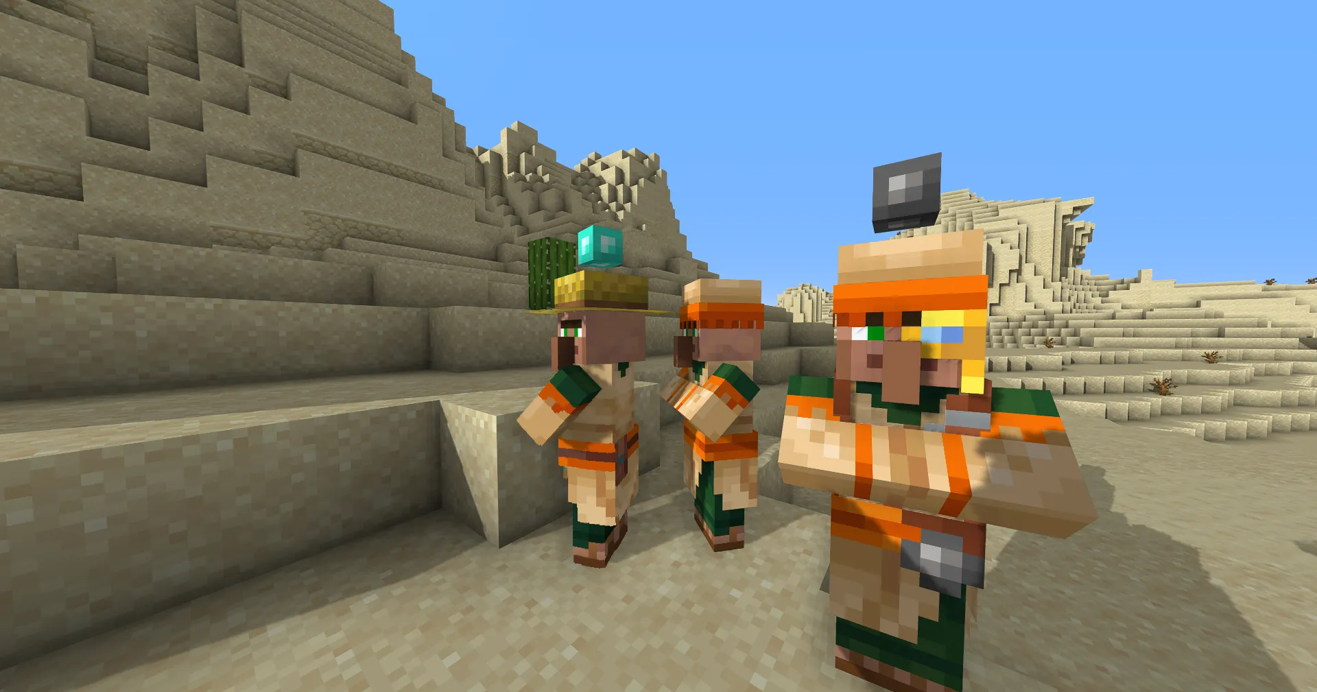 Shiny's Villager Levels — скриншот 3 (Текстуры, Minecraft)