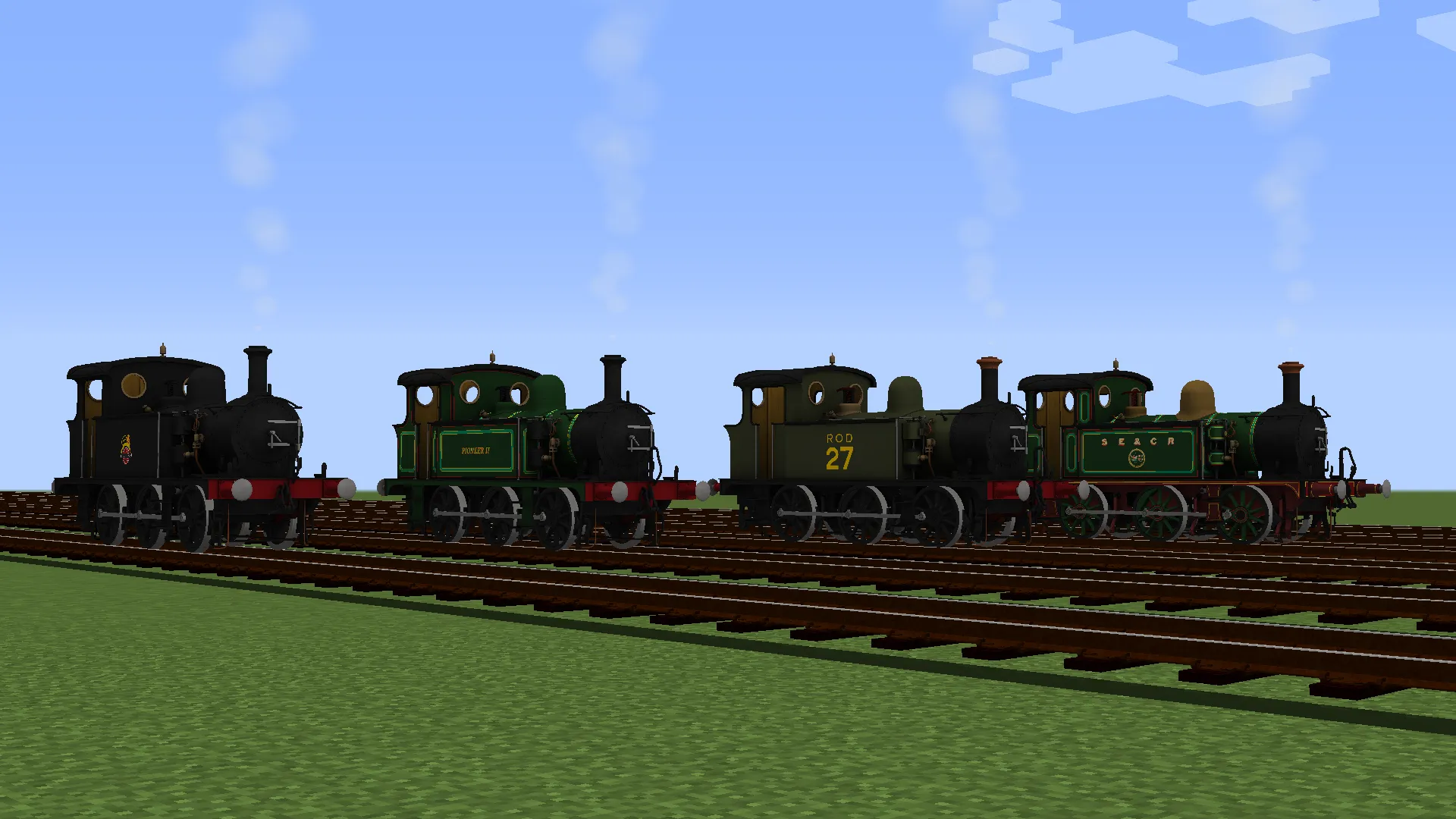 SECR P for Immersive Railroading — скриншот 1 (Текстуры, Minecraft)