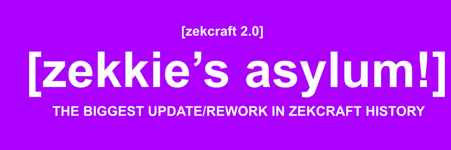 zekkie's asylum (zekcraft) — скриншот 3 (Моды, Minecraft)