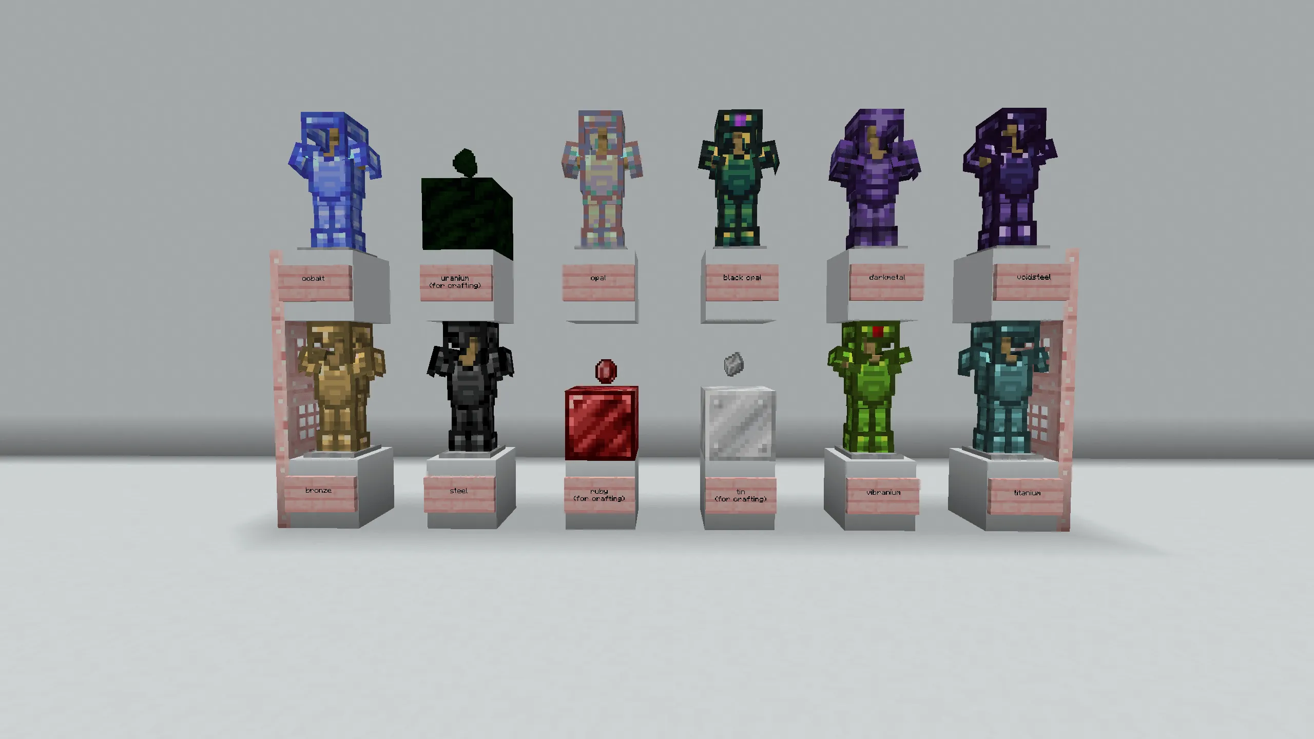 Simple Gems, Metals and more — скриншот 1 (Моды, Minecraft)