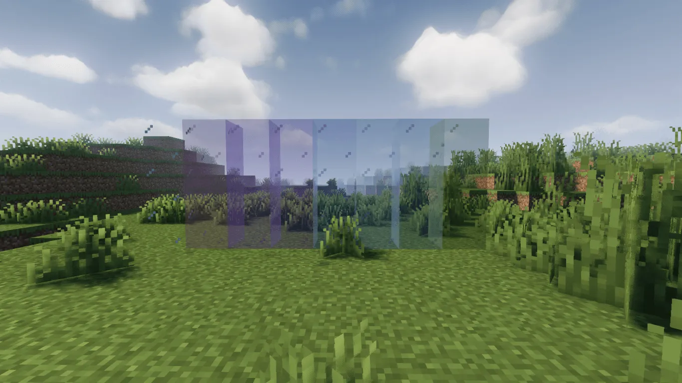Edge-Free Glass — скриншот 4 (Текстуры, Minecraft)