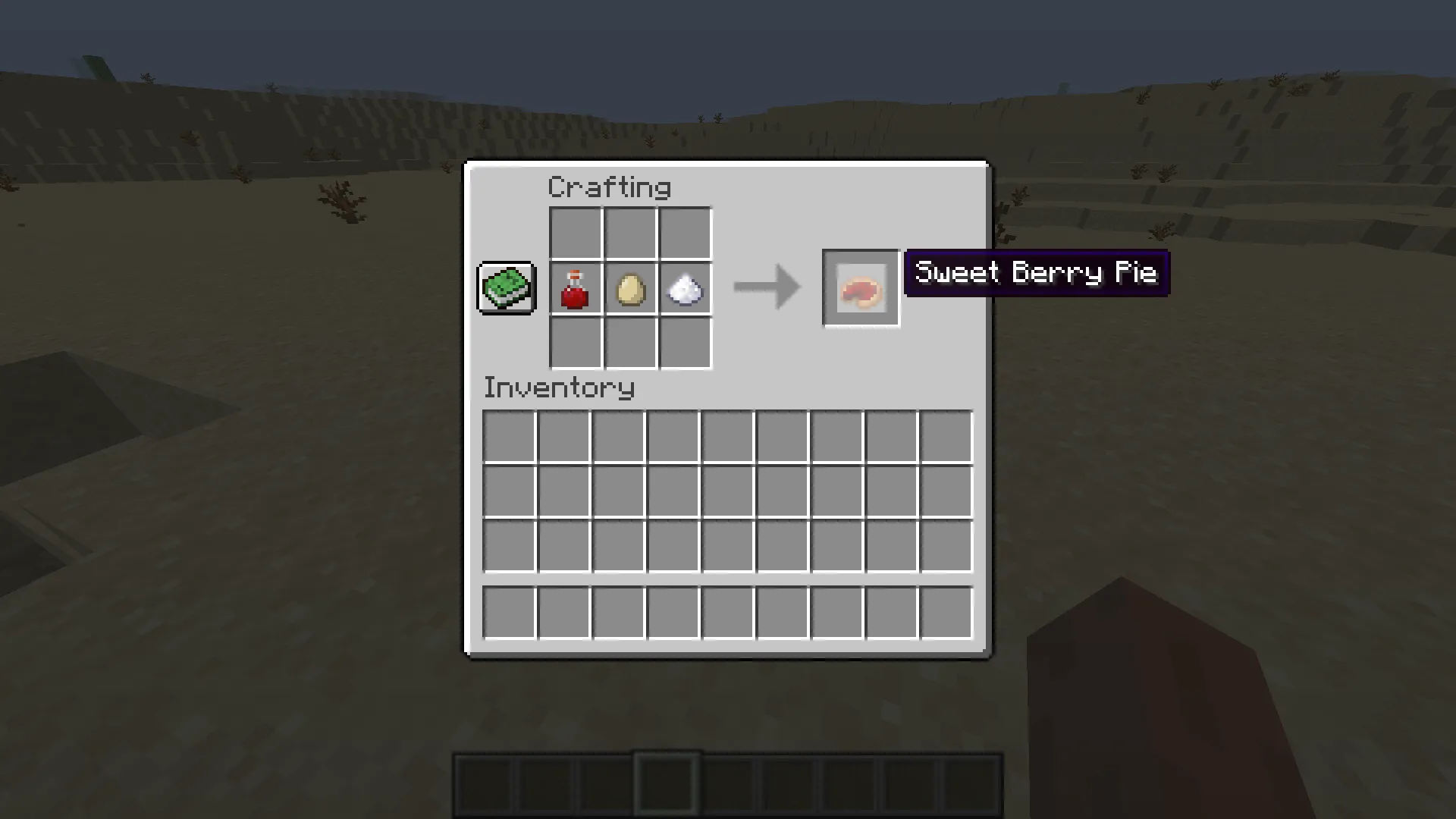 Sweet Berry Pie + Sweet Berry Jam — скриншот 1 (Моды, Minecraft)