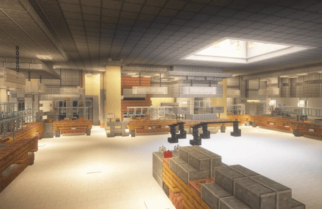 Peirce Dining Hall | Kenyon College — скриншот 11 (Карты, Minecraft)