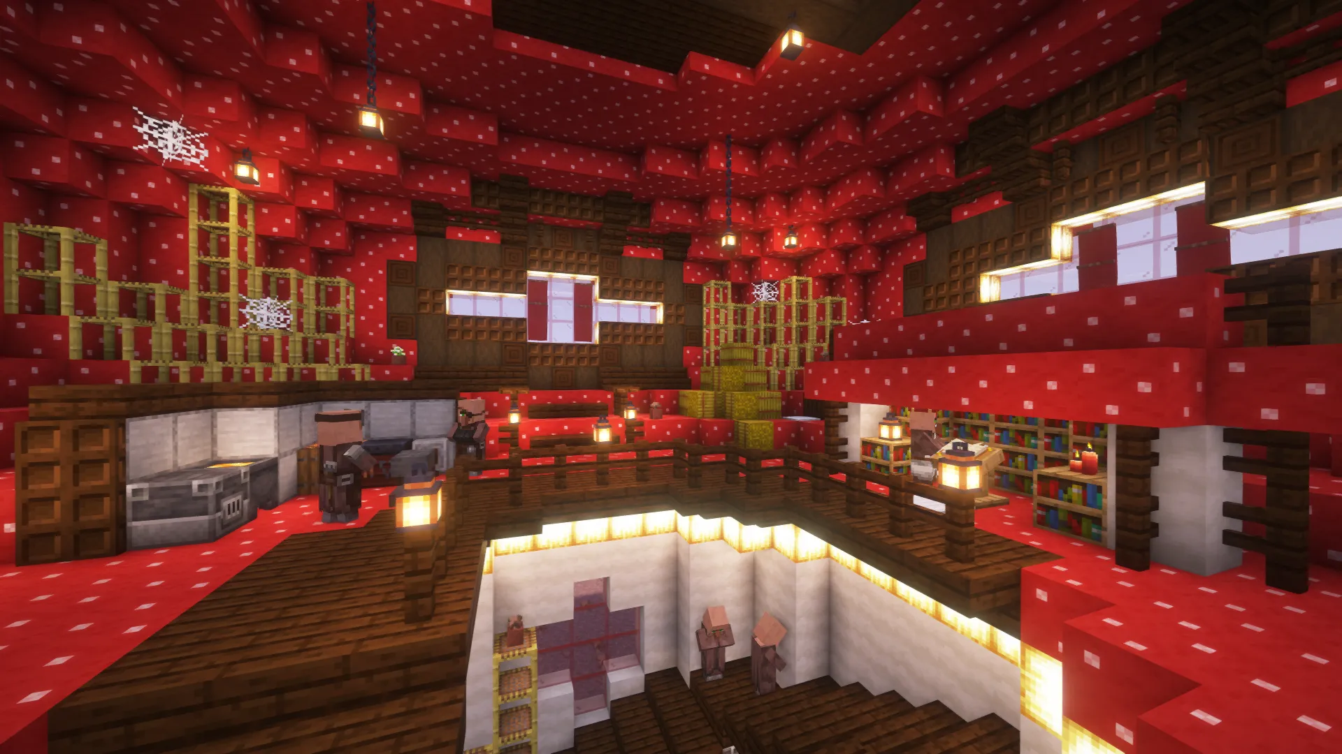 Villager Mushroom House — скриншот 2 (Моды, Minecraft)