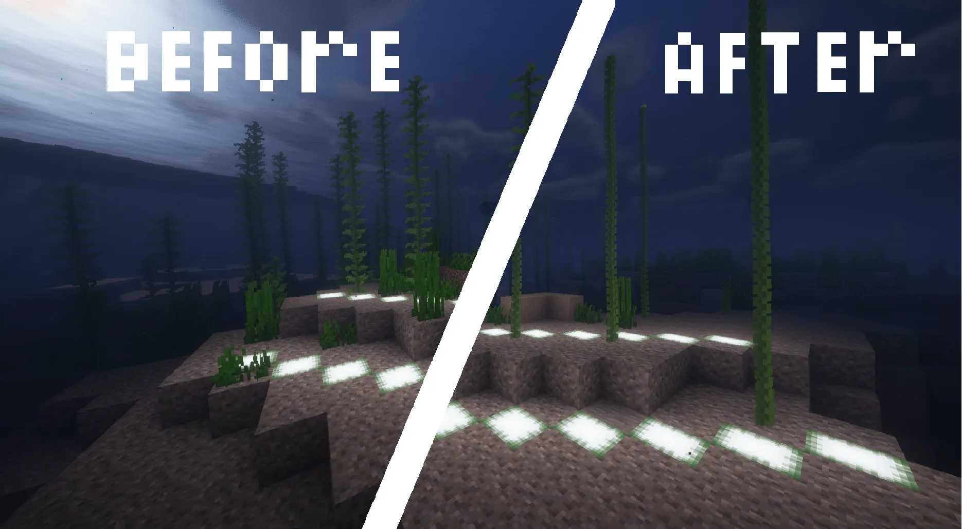 FPS Kelp, Текстуры, Minecraft