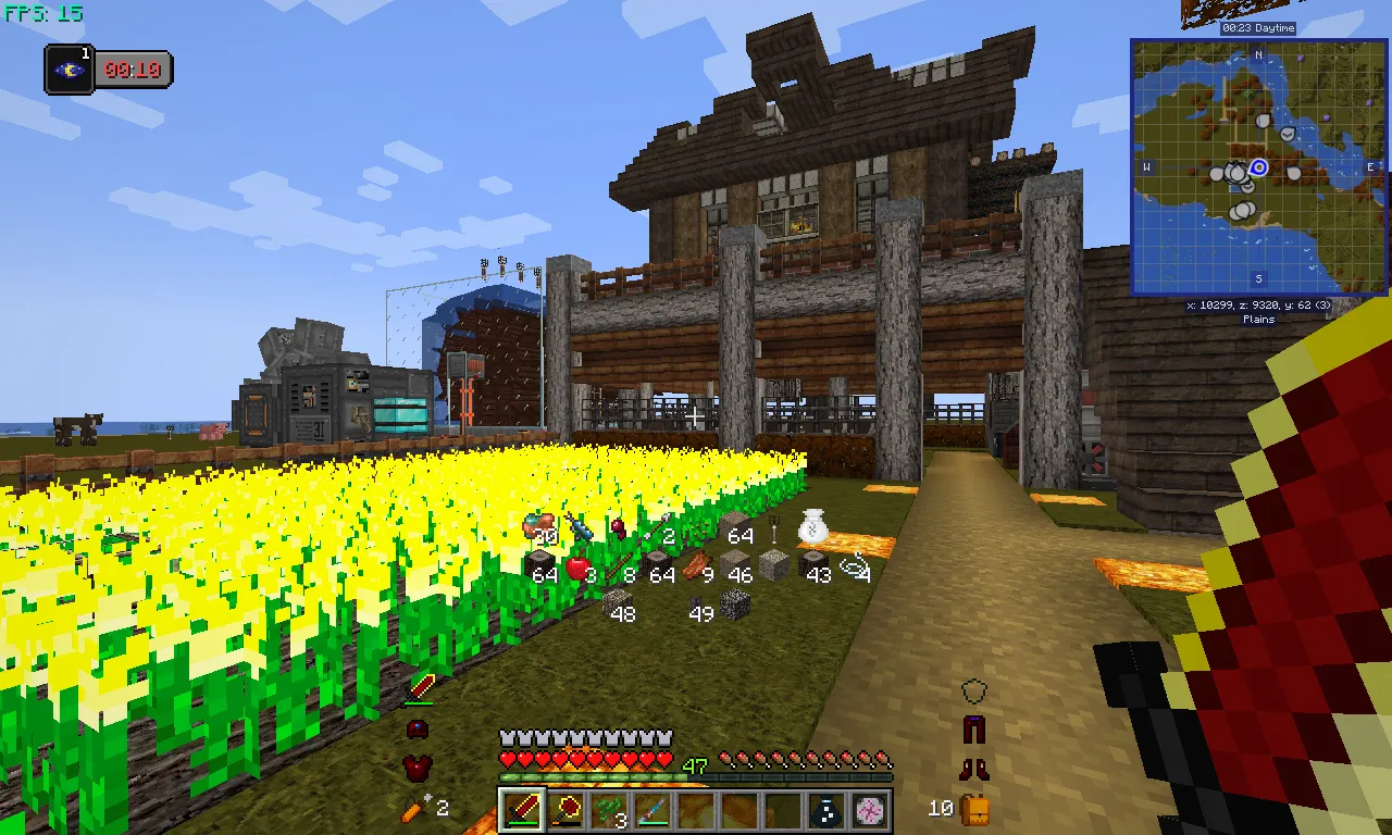 OverNight Craft, Модпаки, Minecraft