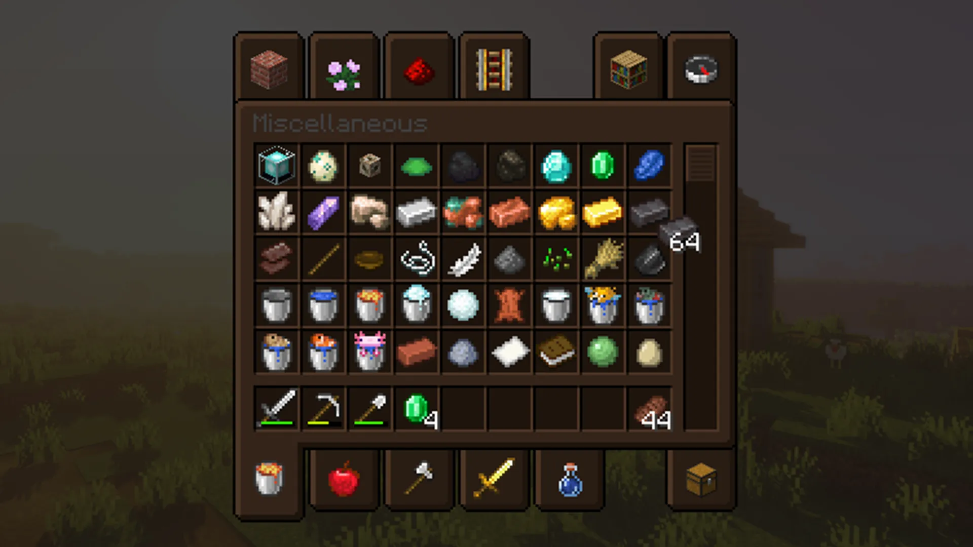 KrisKringle's Lush GUI, Текстуры, Minecraft