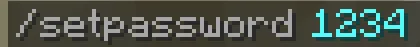 server password, Моды, Minecraft