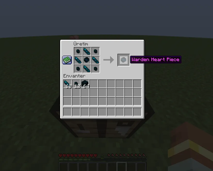 Rare Mob Item -warden-, Моды, Minecraft