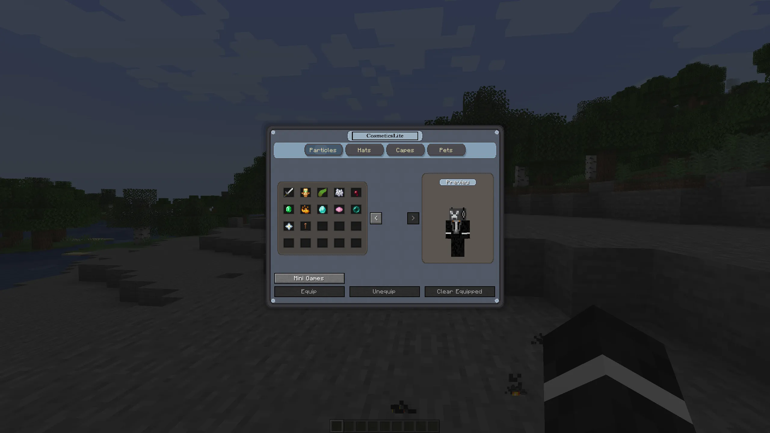 CosmeticsLite, Моды, Minecraft