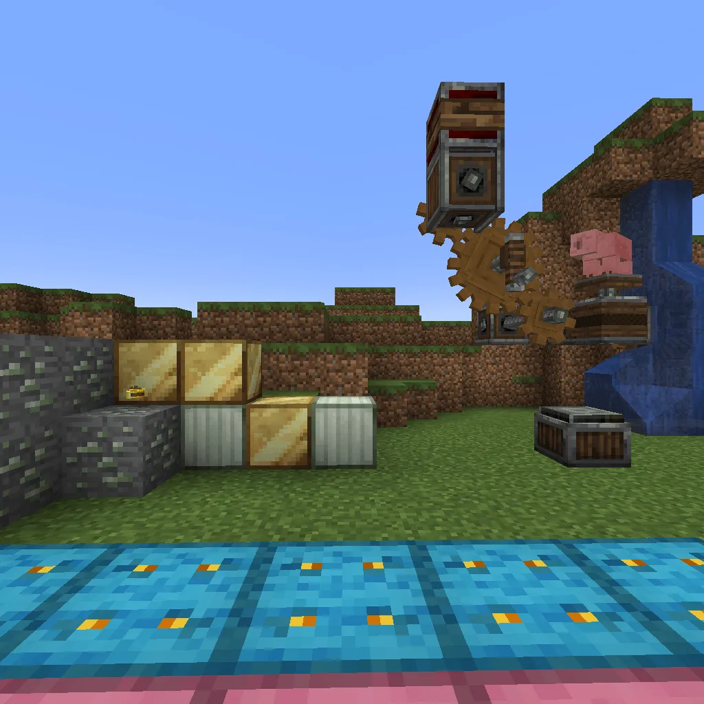 Create: World of Color — скриншот 5 (Текстуры, Minecraft)