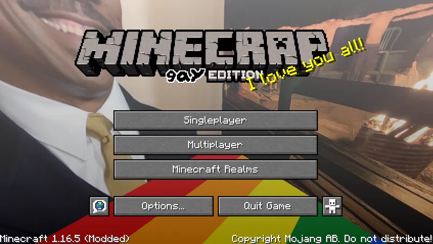 Minecrap, Текстуры, Minecraft