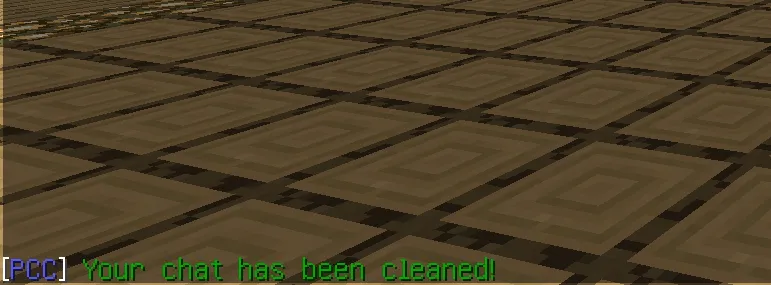 PersonalChatCleaner — скриншот 1 (Плагины, Minecraft)
