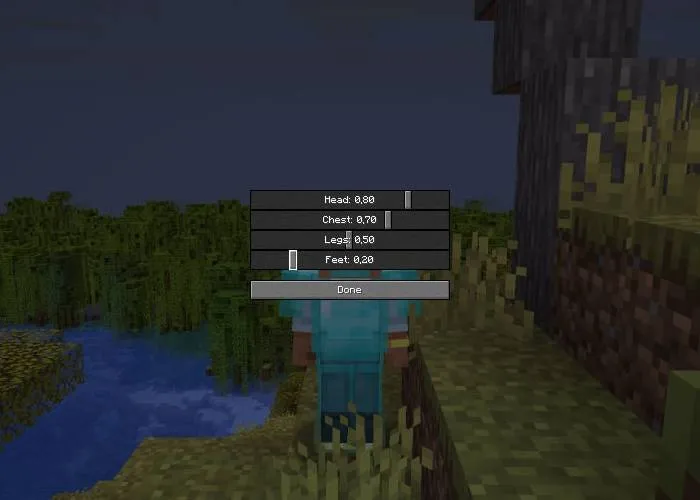 Transparent Armor — скриншот 2 (Моды, Minecraft)