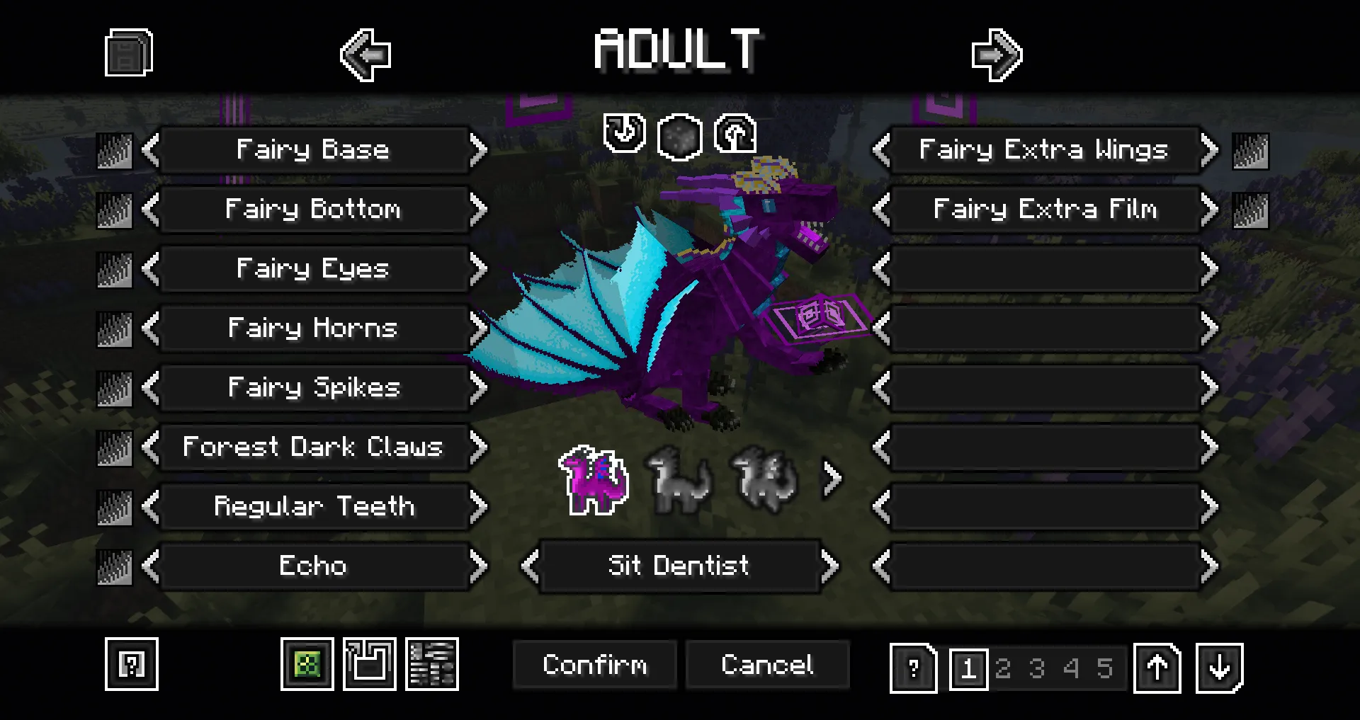 Fairy Dragon for DS, Моды, Minecraft