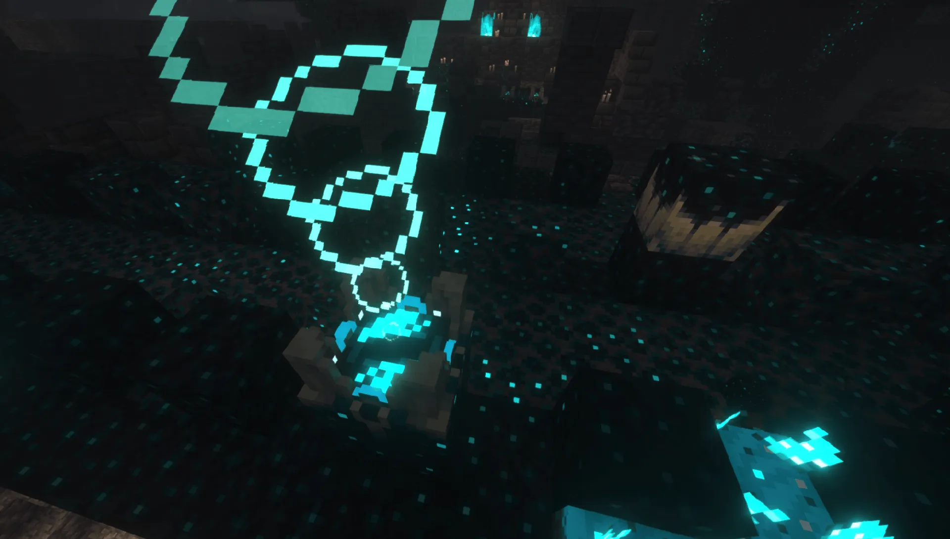 Undopia 3D Sculk Shrieker — скриншот 3 (Текстуры, Minecraft)