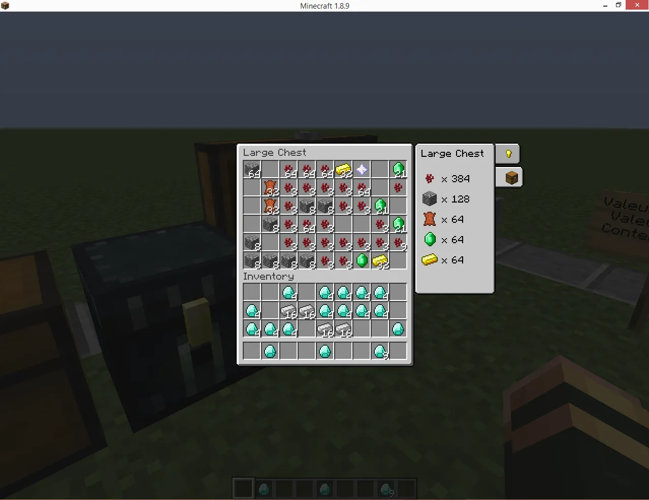 ChestUI, Моды, Minecraft