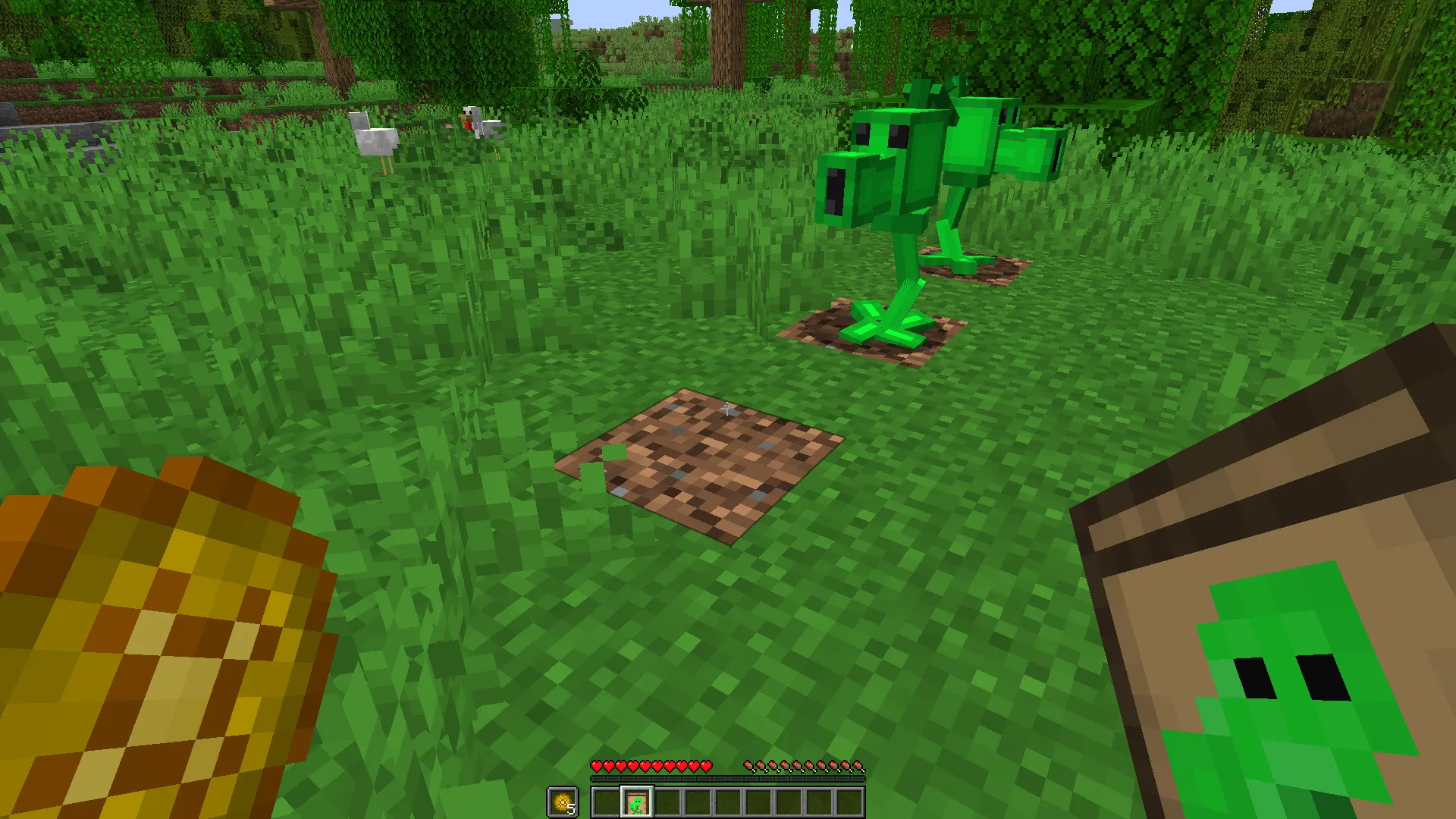 Plants combat — скриншот 3 (Моды, Minecraft)