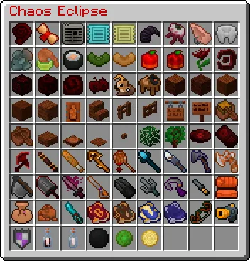 Chaos Eclipse — скриншот 1 (Моды, Minecraft)