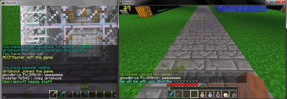 ShockStaff — скриншот 1 (Плагины, Minecraft)