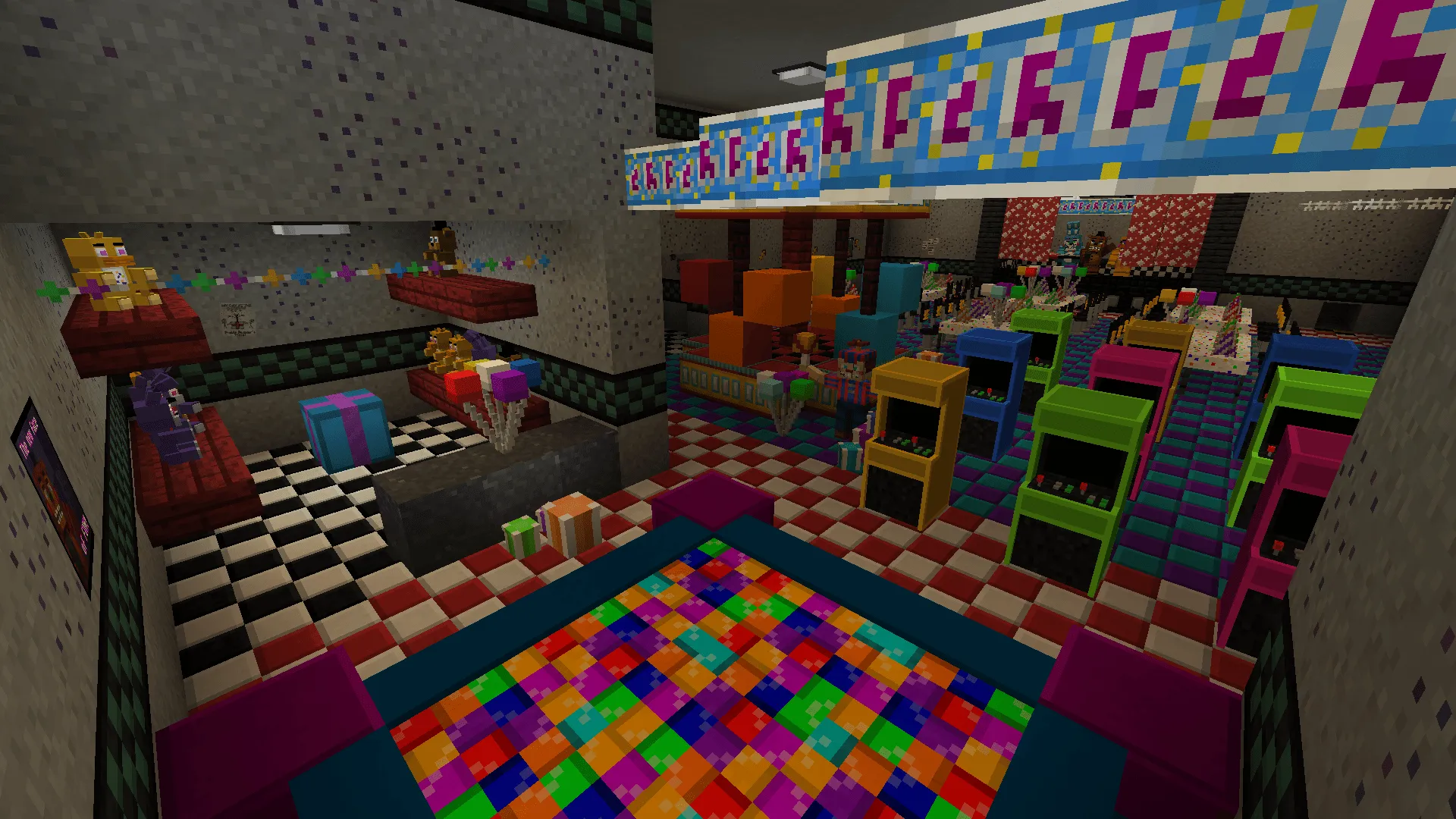 The Five Nights at Freddy's 2 — скриншот 6 (Карты, Minecraft)