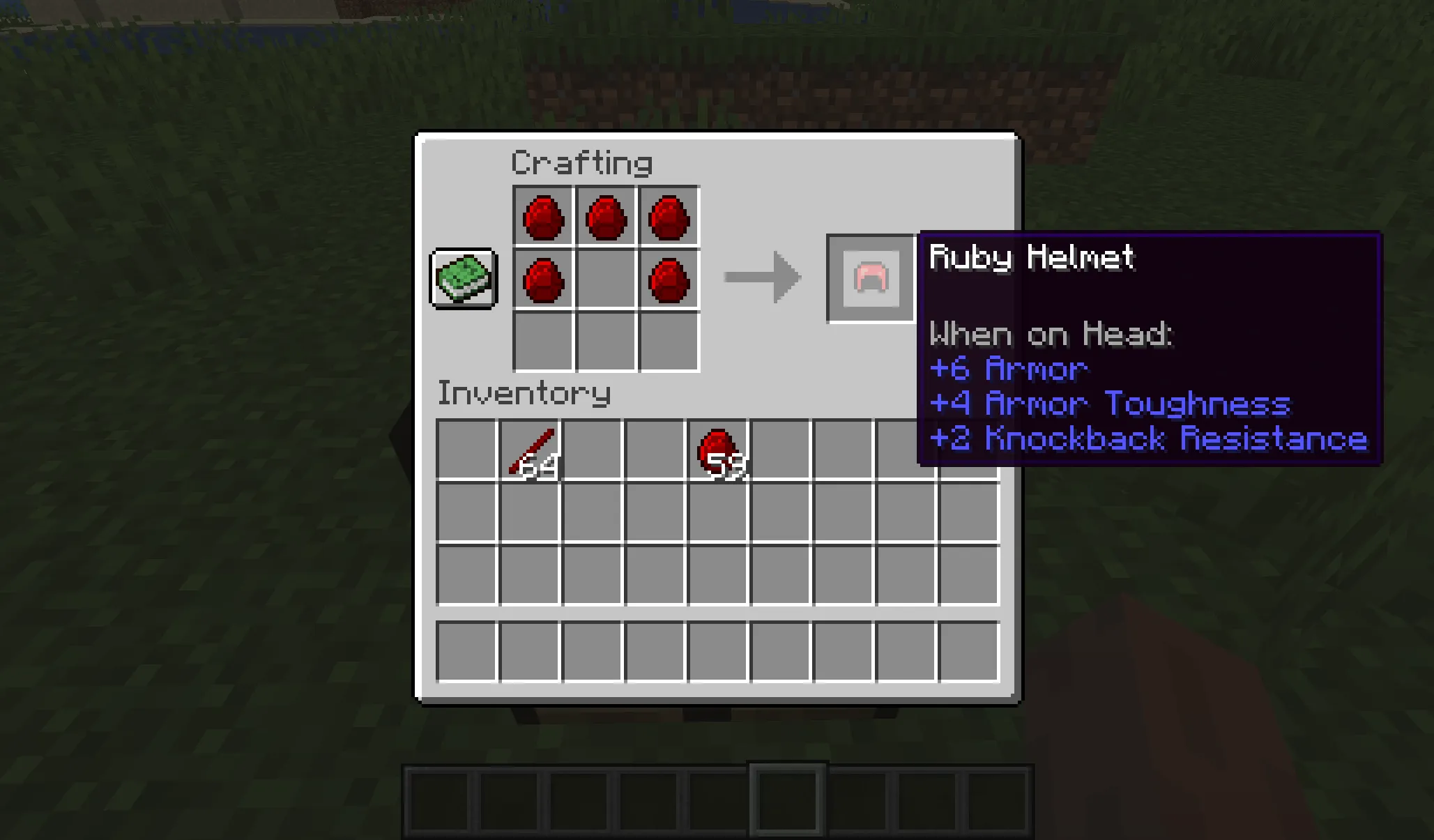 Ruby Tools and Armour, Моды, Minecraft