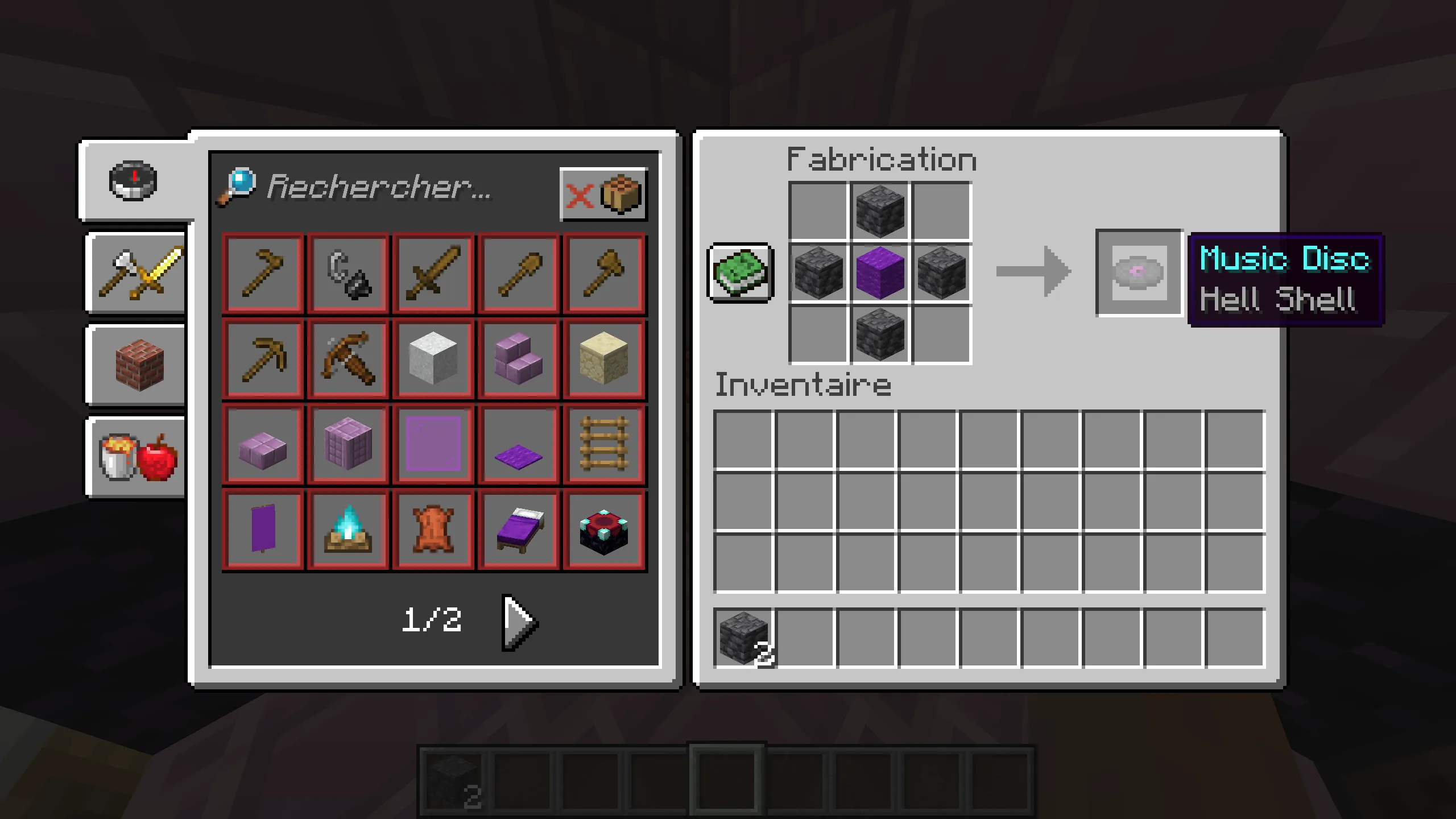Hell Shell Disc — скриншот 1 (Моды, Minecraft)