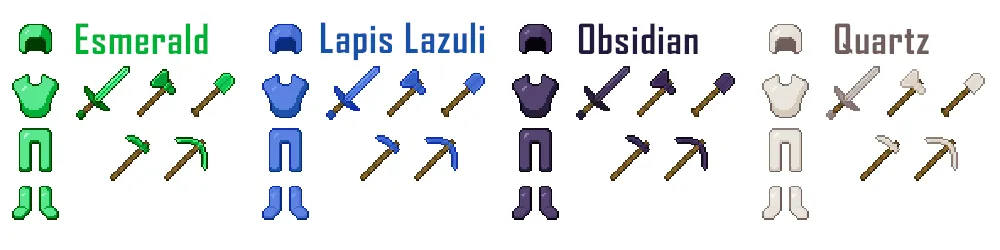 Vanilla Toolsets Faithful x32 Add-on — скриншот 3 (Текстуры, Minecraft)