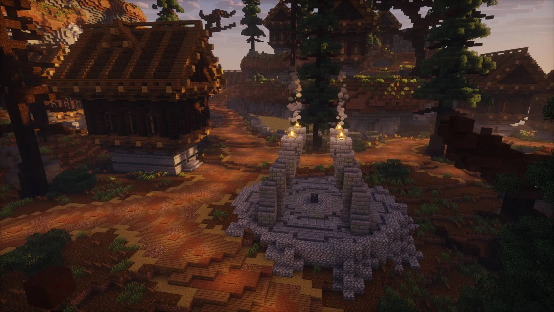 Haunted Castle - Survival Spawn — скриншот 10 (Карты, Minecraft)