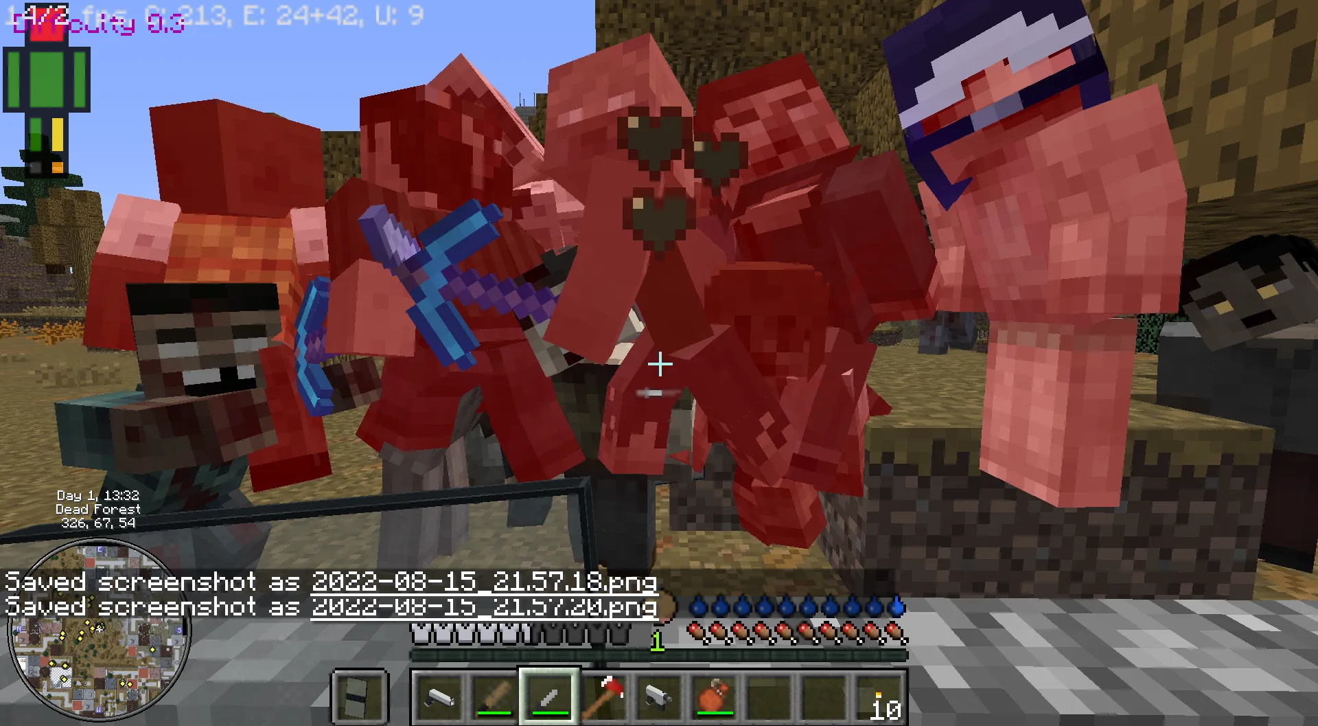 Hardcore GORE Zombies — скриншот 3 (Модпаки, Minecraft)