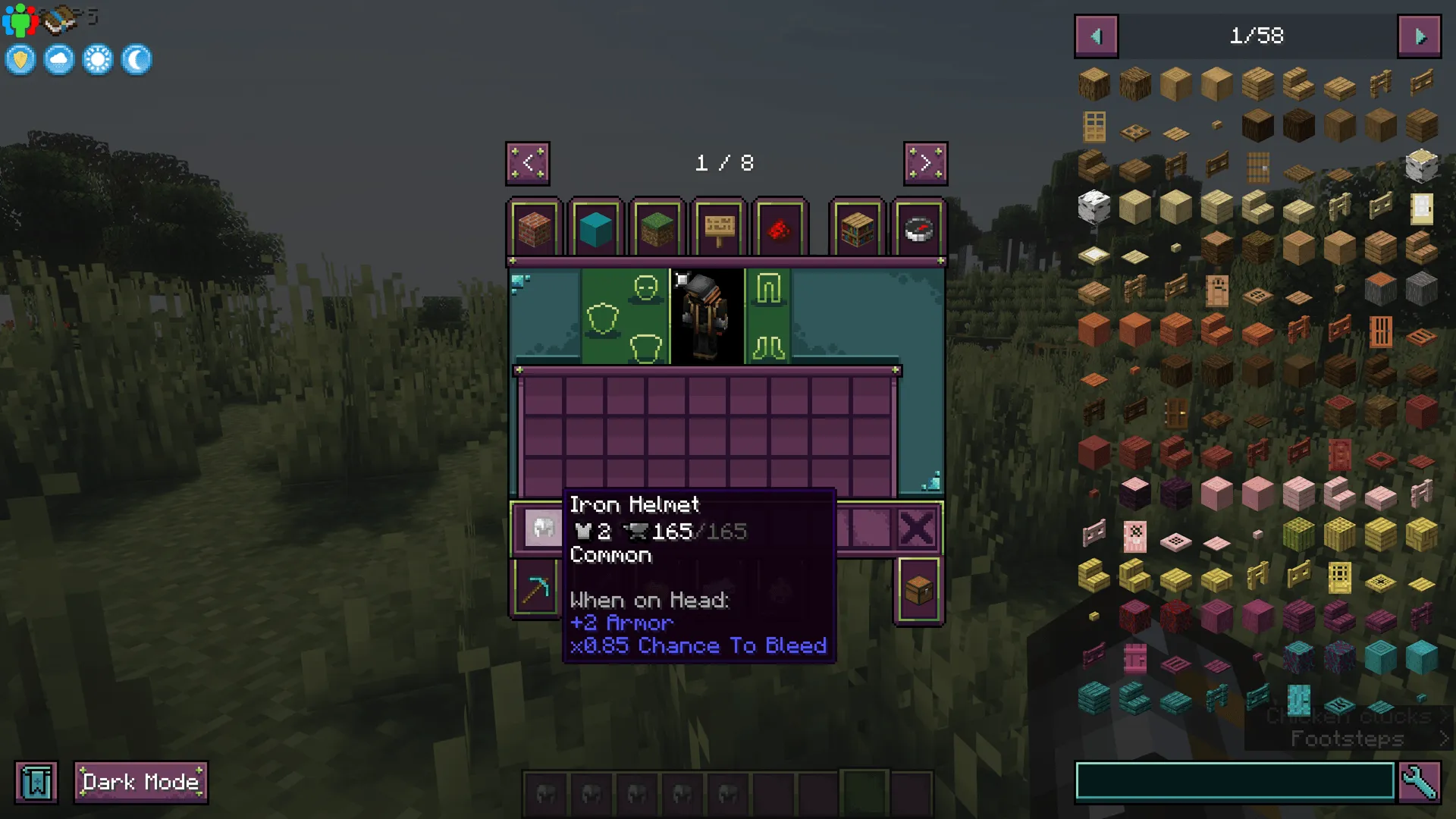 DurabilityRarity, Моды, Minecraft