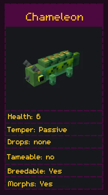 Alex's Herps, Моды, Minecraft