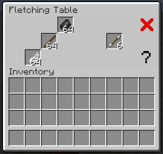 Better Fletching Tables (BFT) — скриншот 6 (Моды, Minecraft)