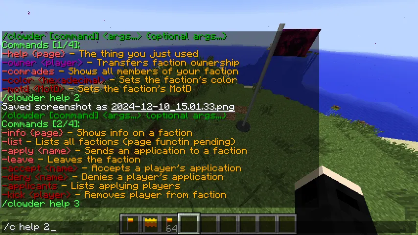 XenoFactions, Моды, Minecraft