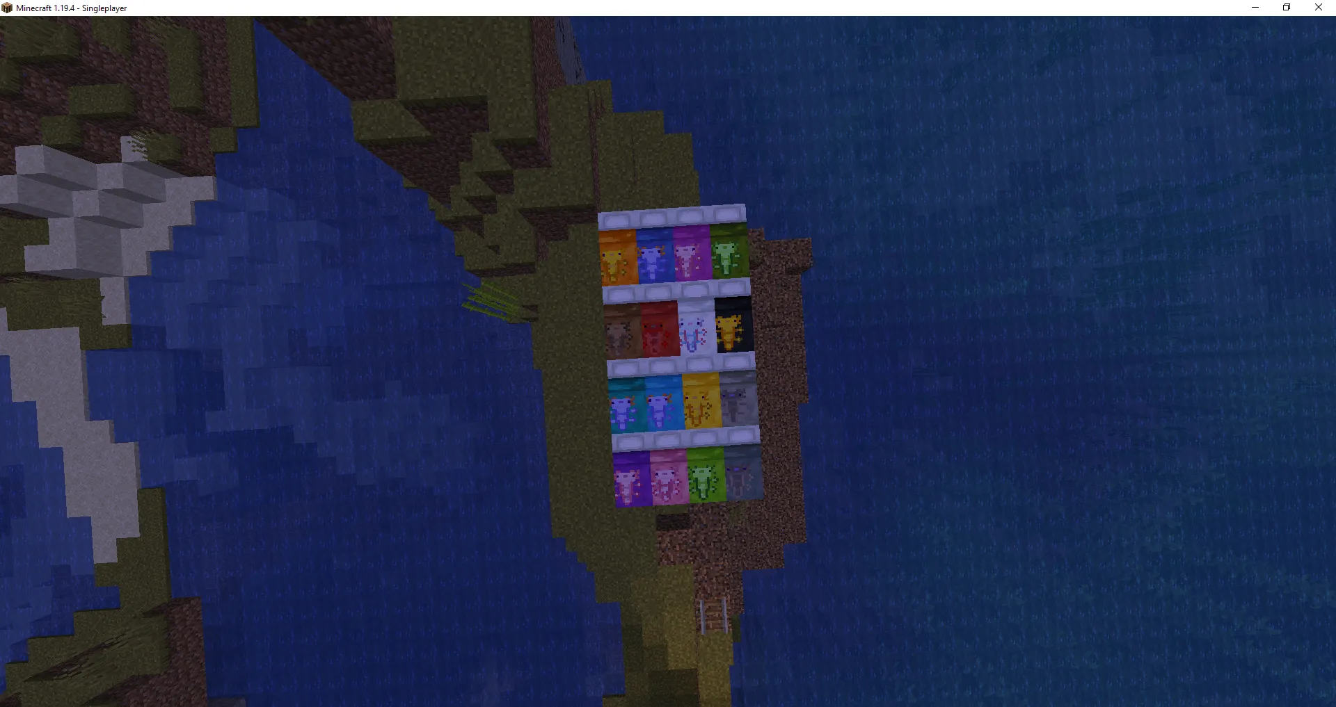 axolotl textures, Текстуры, Minecraft