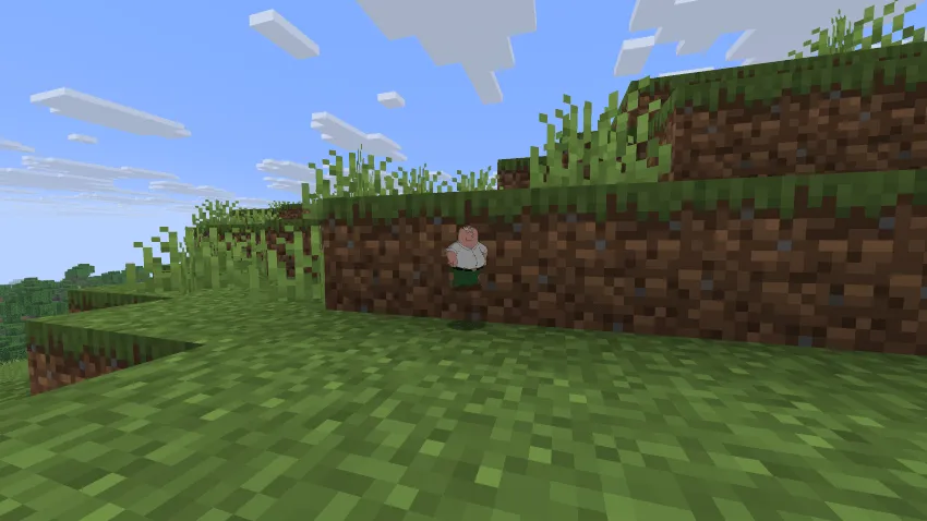 Peter Griffin totem of undying — скриншот 2 (Текстуры, Minecraft)