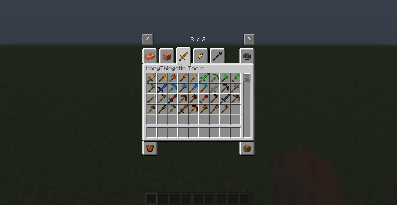 ManyThingsMC, Моды, Minecraft