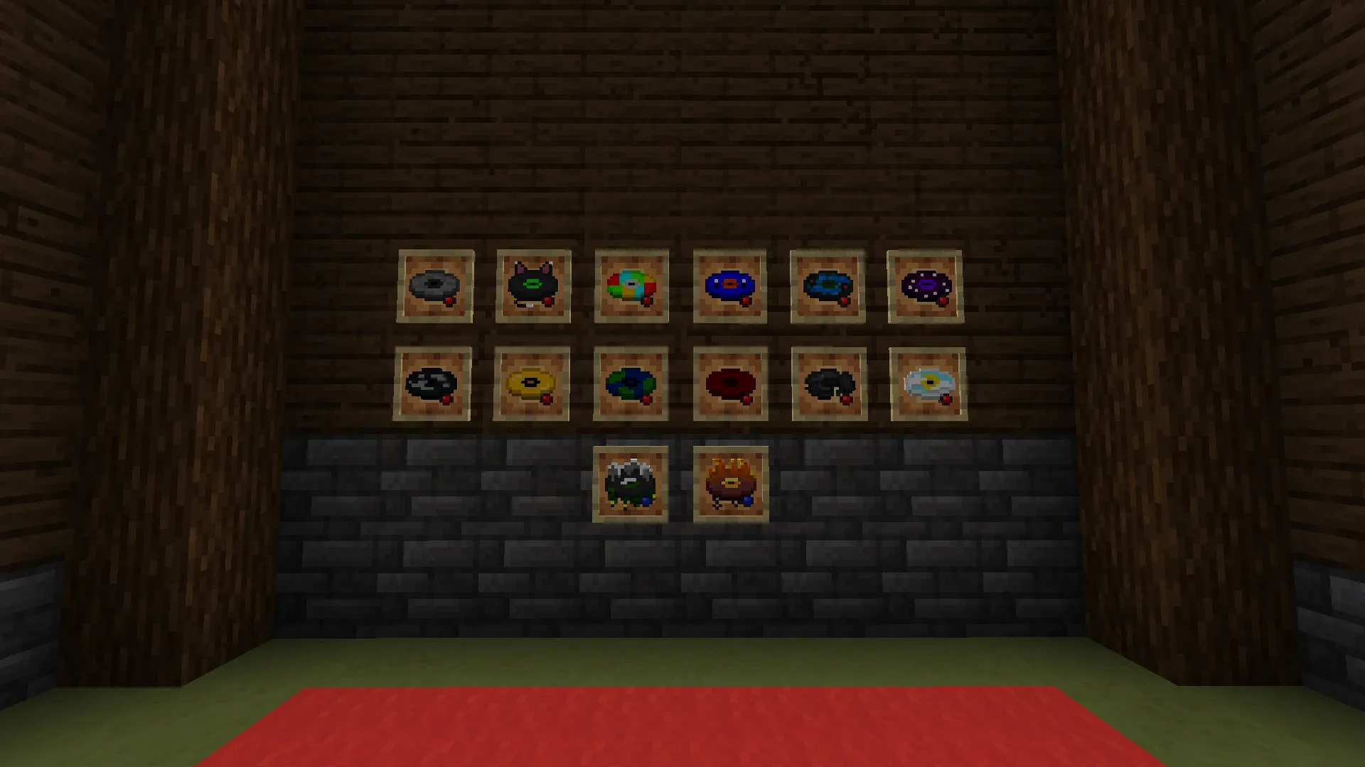 Restyled Disc Textures — скриншот 2 (Текстуры, Minecraft)