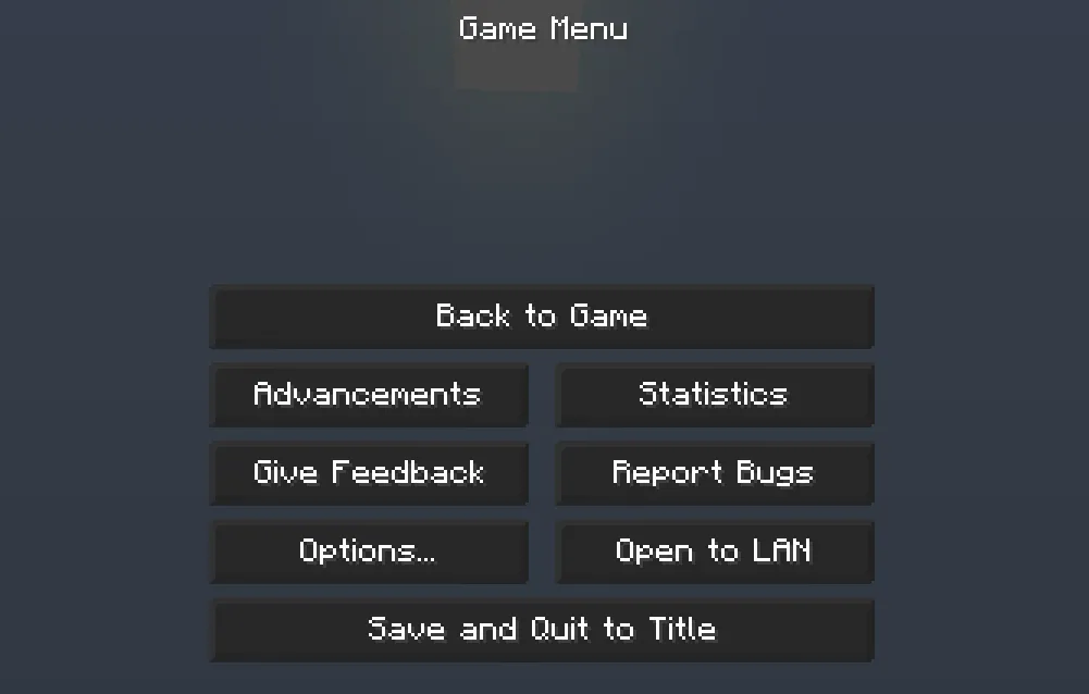BASIC dark GUI — скриншот 1 (Текстуры, Minecraft)