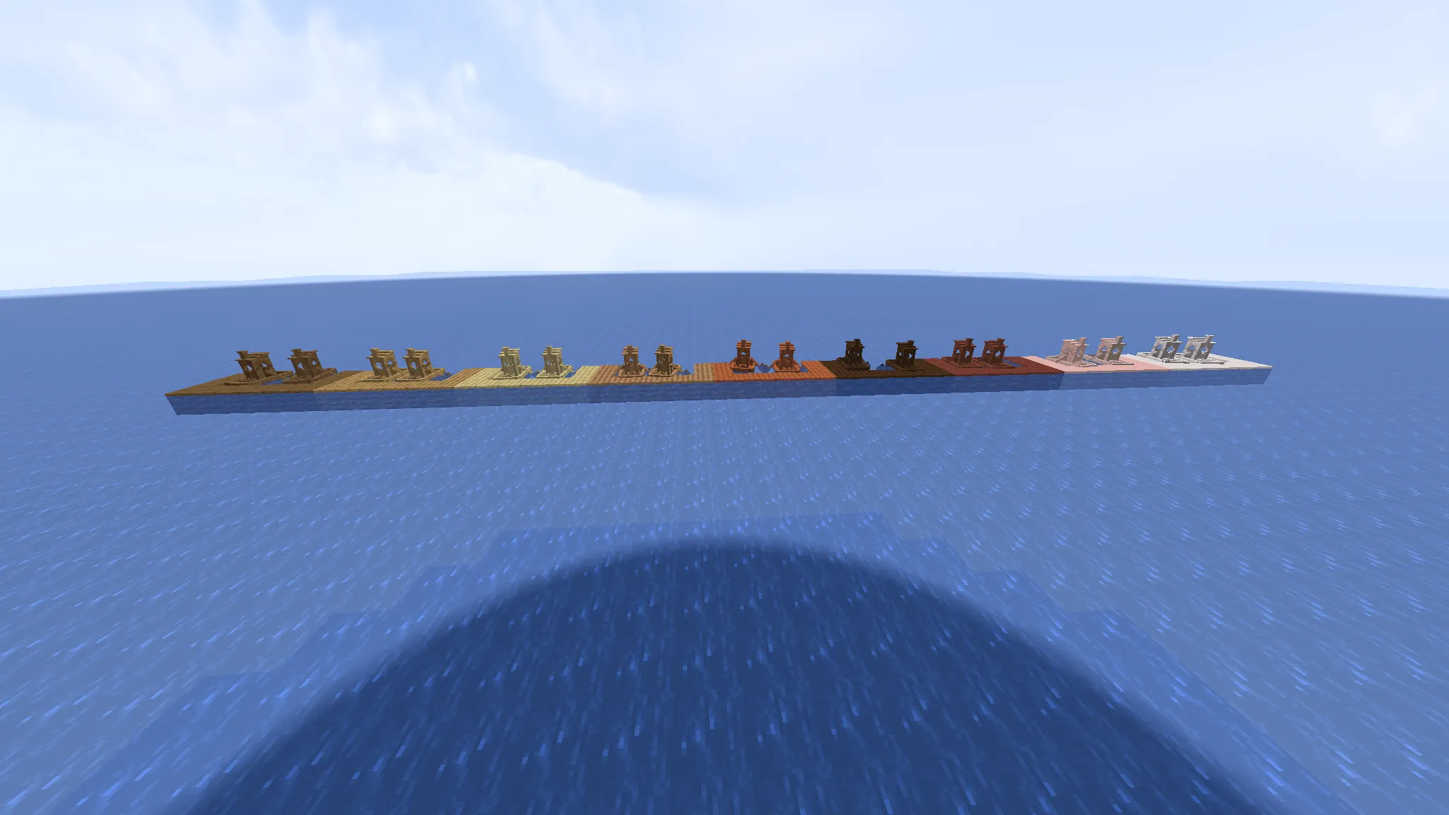 benchy boats, Текстуры, Minecraft