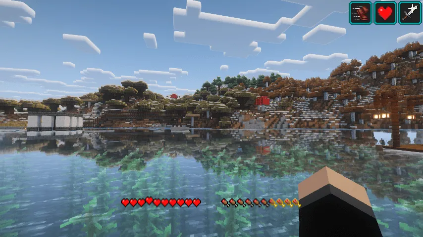 Auto Hide HUD — скриншот 6 (Моды, Minecraft)