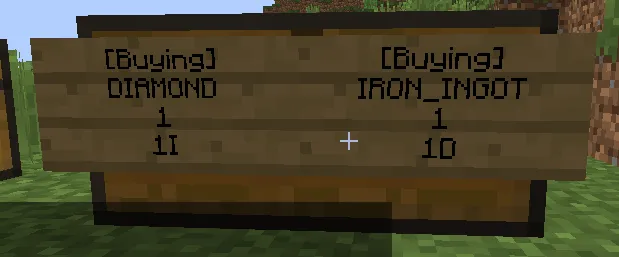 Core-Shops — скриншот 1 (Плагины, Minecraft)