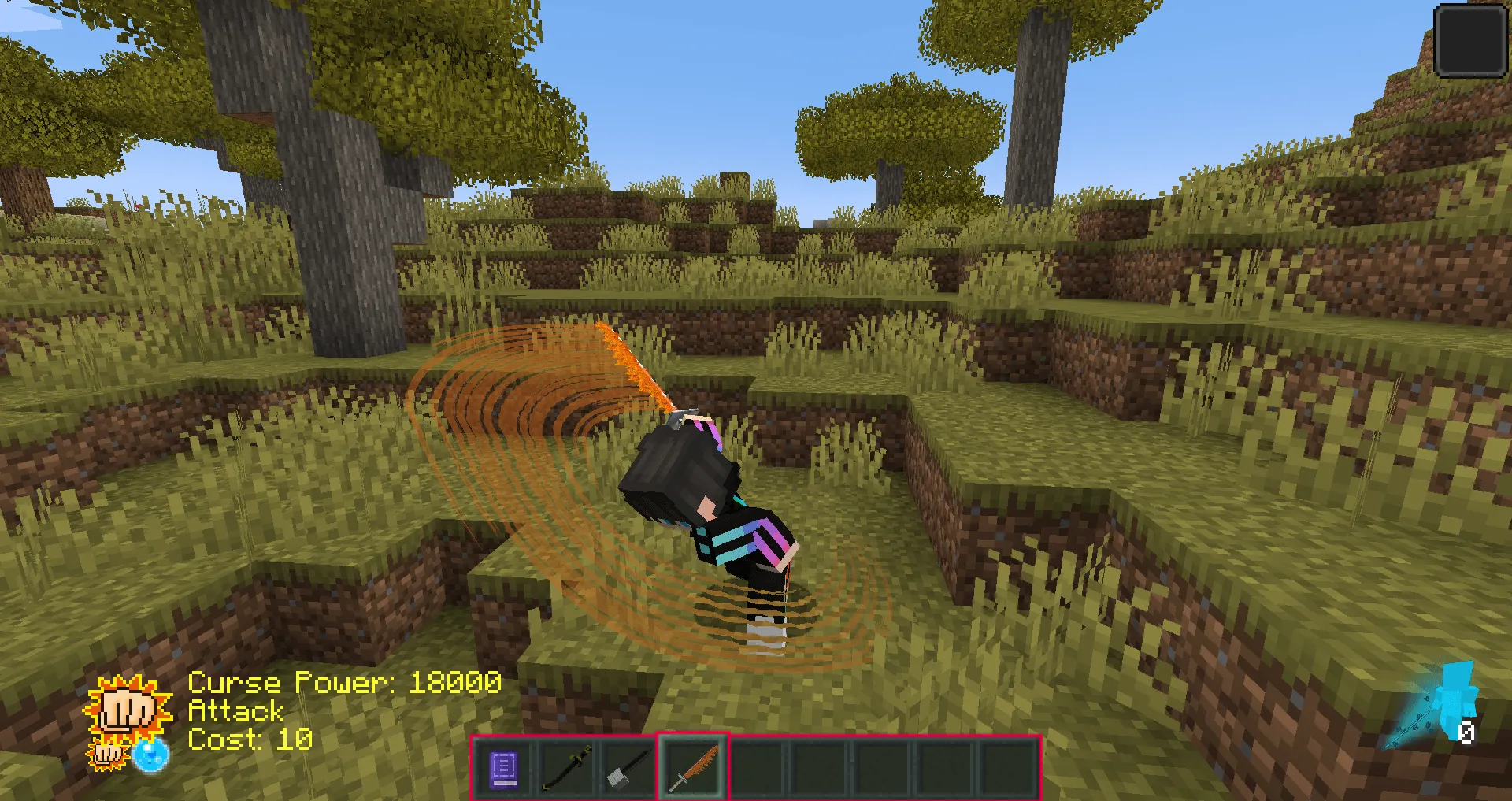 Jutsu Craft — скриншот 2 (Модпаки, Minecraft)